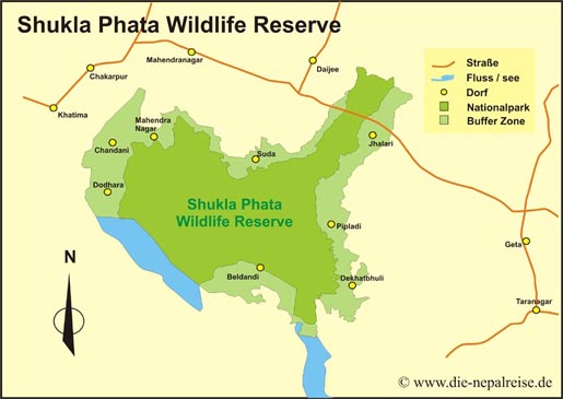 Shukla Phata Wildlife Reserve in Nepal